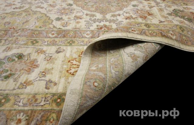 ковер ручной работы Шелковый Афганский ковер ручной работы Сhoubi (Чуби) 4.18x3.01 — фото 10