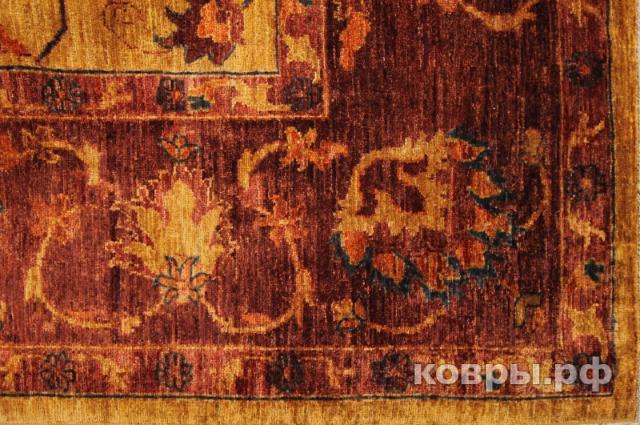 ковер ручной работы Шерстяной Афганский ковер ручной работы Сhoubi (Чуби файн) 3.49x2.8 — фото 5