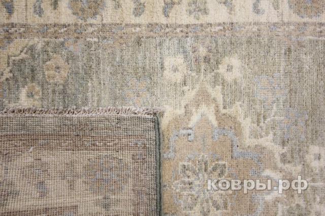 ковер ручной работы Шерстяной Афганский ковер ручной работы Сhoubi (Чуби) 4.02x0.78 — фото 4