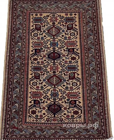 ковер ручной работы Азербайджанский ковер ручной работы Ширван 0.92x1.42 — фото 2