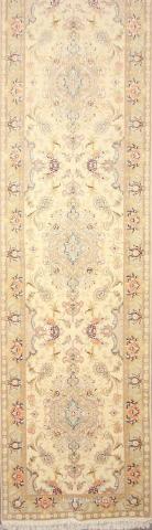 ковер ручной работы Иранский ковер ручной работы из шелка и шерсти Tabriz (Табриз)  6.36x0.94 — фото 2