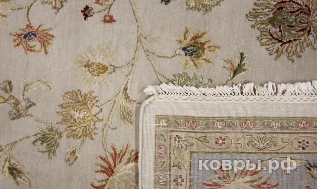 ковер ручной работы Индийский ковер ручной работы из шелка и шерсти Aurora (Аврора) 3.07x2.44 — фото 3