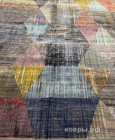 ковер ручной работы Индийский ковер ручной работы из шелка и шерсти 4.65x3.71 — фото 2