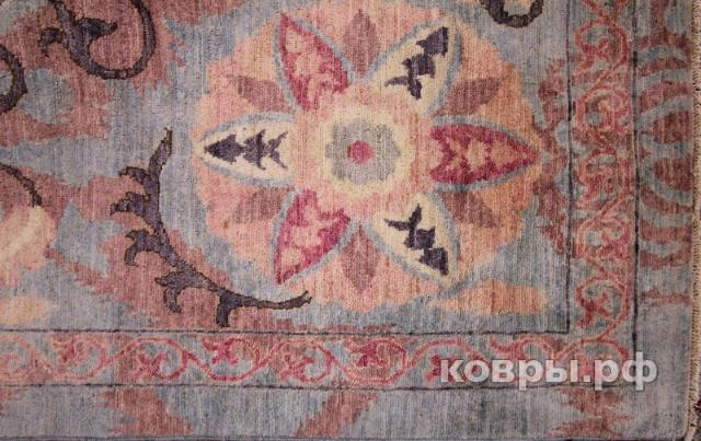 ковер ручной работы Шелковый Афганский ковер ручной работы Susane (Сюзане) 3.69x2.67 — фото 4