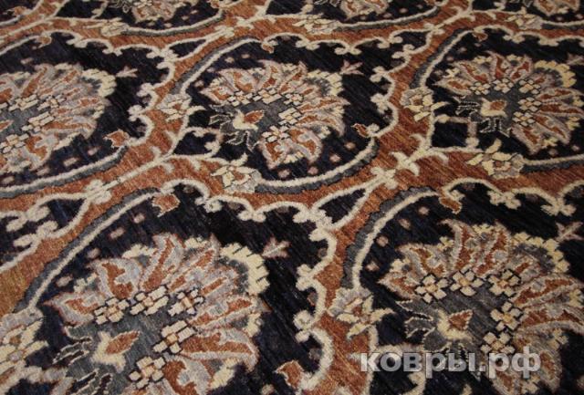 ковер ручной работы Афганский ковер ручной работы из шелка и шерсти Сhoubi Ziegler (Чуби зиглер) 2.91x1.95 — фото 2