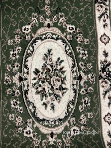 Халява Коврик № 1790,зеленый,размер 0,8 на 0,9 метра