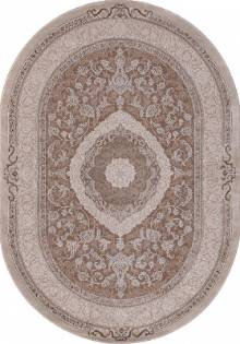 Ковер ARMINA 03874B BROWN / BROWN Овал