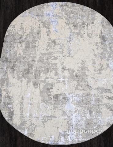 ковер MERINOS LIMAN F169 CREAM-BLUE Овал — фото 2