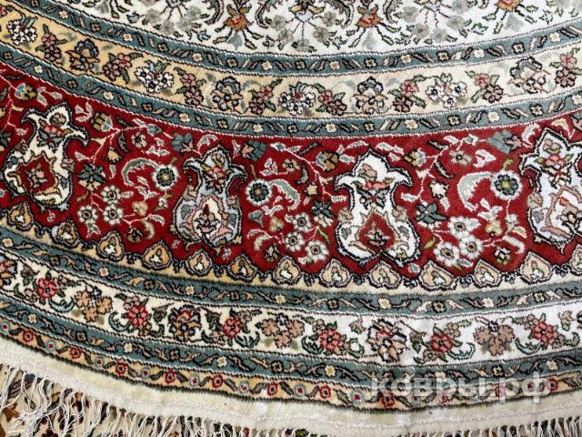 ковер ручной работы Шелковый Китайский ковер ручной работы 2.3x2.27 — фото 6