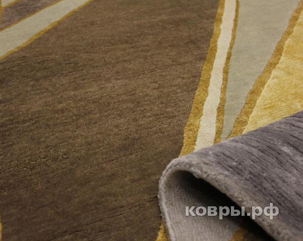 ковер ручной работы Индийский ковер ручной работы из шелка и шерсти 3.05x2.05 — фото 3