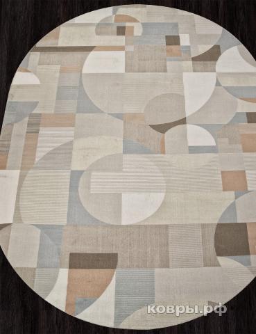ковер Ковер VALENTIS AFINA F409AF BROWN / PUDRA Овал — фото 2