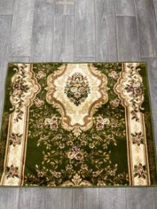 Коврик №947,зеленый,размер 1 на 1,2 метра