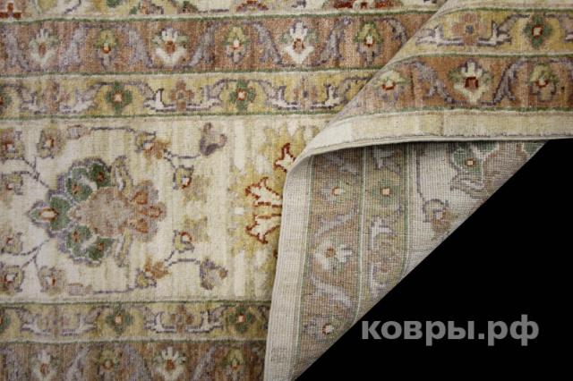 ковер ручной работы Шелковый Афганский ковер ручной работы Сhoubi (Чуби) 4.18x3.01 — фото 11