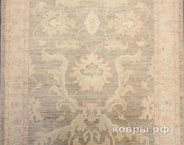 ковер ручной работы Шелковый Афганский ковер ручной работы Сhoubi (Чуби) 2.97x0.8 — фото 2