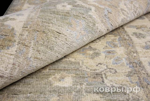 ковер ручной работы Шерстяной Афганский ковер ручной работы Сhoubi (Чуби) 4.02x0.78 — фото 5