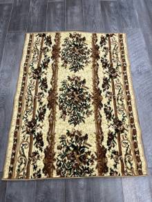 Коврик №1513,бежевый,размер 1 на 1,3 метра