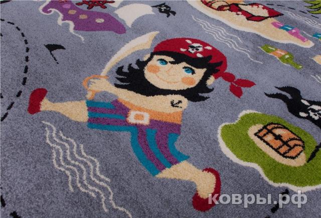 ковер Agnella Funky Pir grey — фото 6