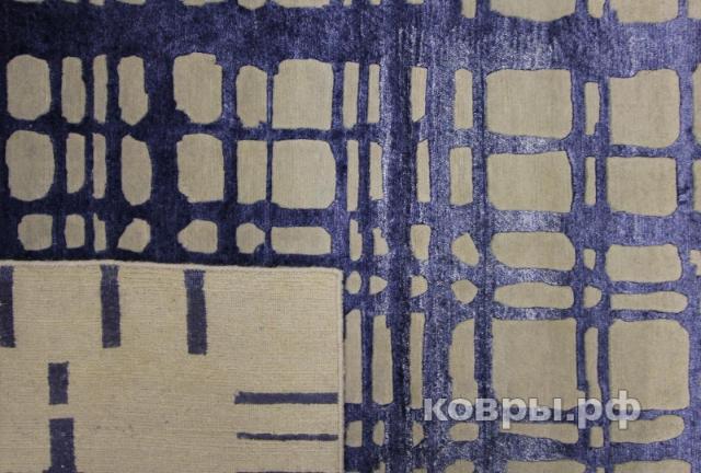 ковер ручной работы Индийский ковер ручной работы из шелка и шерсти 2.98x2.5 — фото 3