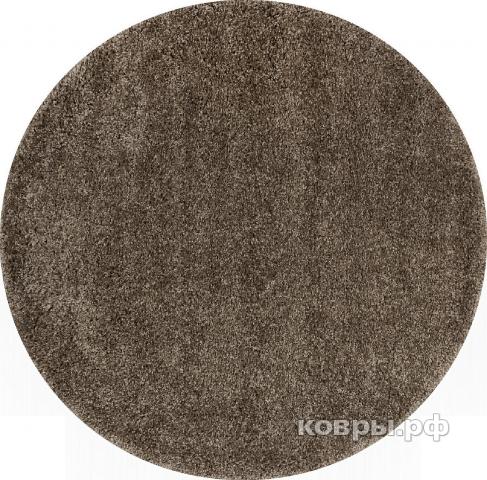 ковер MERINOS SHAGGY TREND L001 DARK BROWN Круг