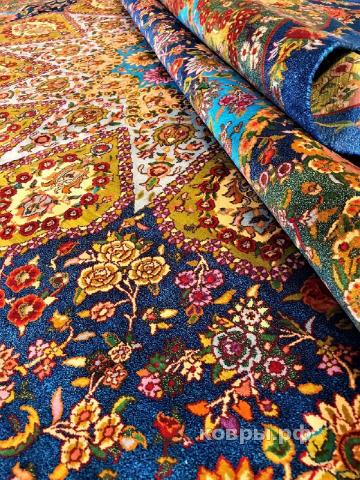 ковер ручной работы Шелковый Индийский ковер ручной работы Kashmir (Кашмир)  3.3x2.36 — фото 4