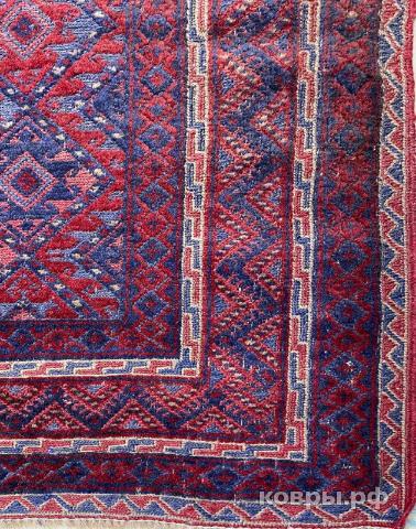 ковер ручной работы Шерстяной Афганский ковер ручной работы Mushwani (Мушвани) 1.8x1.5 — фото 2