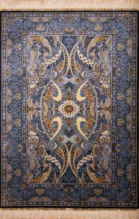 Шелковый Китайский ковер ручной работы Hereke (Хереке) 1.55x0.95