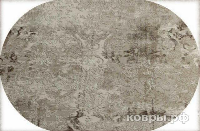 ковер KARMEN HALI ARMINA 03708A BROWN / BROWN Овал