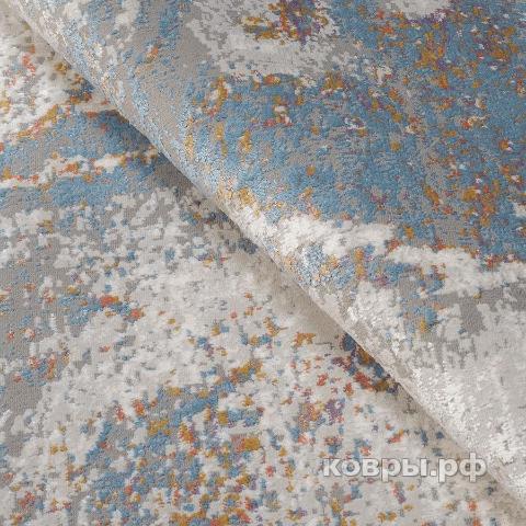 ковер Karmen hali Lite B332G TERRA / PURPLE — фото 4