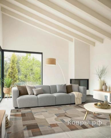 ковер Ковер VALENTIS AFINA F409AF BROWN / PUDRA — фото 3