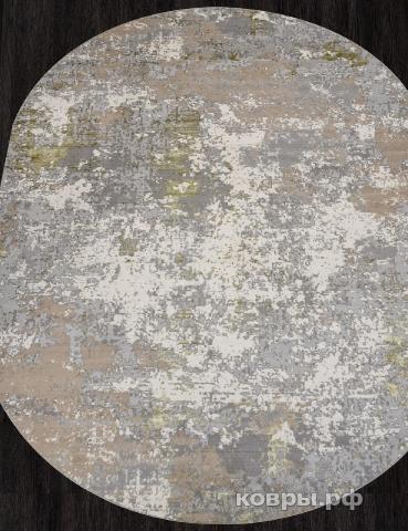 ковер MERINOS LIMAN F163 CREAM-GREEN Овал — фото 2