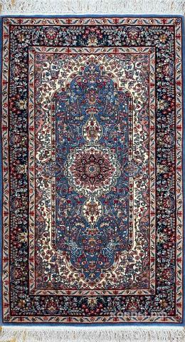 ковер ручной работы Шерстяной Иранский ковер ручной работы Nain (Наин)  1.5x0.91 — фото 2