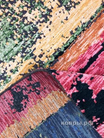 ковер ручной работы Индийский ковер ручной работы из шелка и шерсти 3.1x2.43 — фото 5