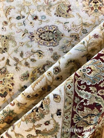 ковер ручной работы Индийский ковер ручной работы из шелка и шерсти Aurora (Аврора) 2.44x3.15 — фото 2