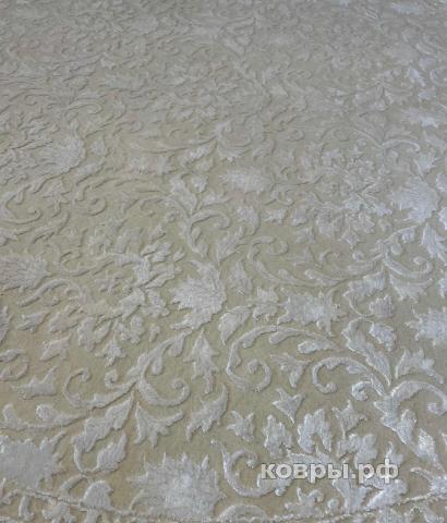 ковер ручной работы Индийский ковер ручной работы из шелка и шерсти Rajkumar (Ражкумар) 2.52x2.52 — фото 3