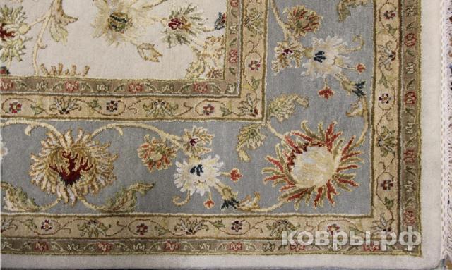 ковер ручной работы Индийский ковер ручной работы из шелка и шерсти Aurora (Аврора) 3.07x2.44 — фото 5