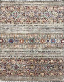 Шелковый Афганский ковер ручной работы Khurgin (Хурджин)  2.99x2.42