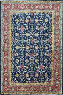 Шелковый Афганский ковер ручной работы Sultani (Султани) 4.24x2.93