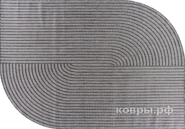 ковер Ковер MERINOS KAIR S149 DARK GRAY Фигурная