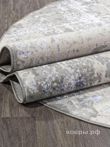 ковер MERINOS LIMAN F169 CREAM-BLUE Овал — фото 4