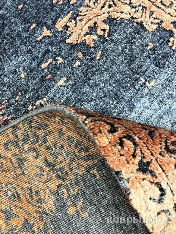 ковер ручной работы Индийский ковер ручной работы из шелка и шерсти 3.05x2.48 — фото 4