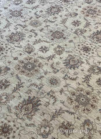 ковер ручной работы Афганский ковер ручной работы из шелка и шерсти Сhoubi (Чуби) 4.47x4.41 — фото 2