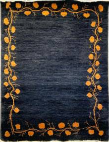 Шерстяной Афганский ковер ручной работы Сhoubi (Чуби) 1.43x0.98