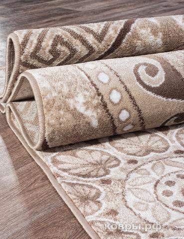 ковер Merinos Valencia Deluxe d300 CREAM-BROWN — фото 4