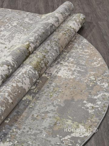 ковер MERINOS LIMAN F163 CREAM-GREEN Овал — фото 3