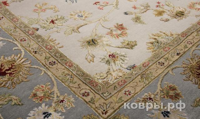 ковер ручной работы Индийский ковер ручной работы из шелка и шерсти Aurora (Аврора) 3.07x2.44 — фото 6