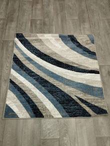 Коврик №200-синий,размер 1,2 на 1,2 метра