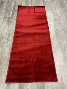 Коврик № 1327,бордовый,размер 0,8 на 2 метра
