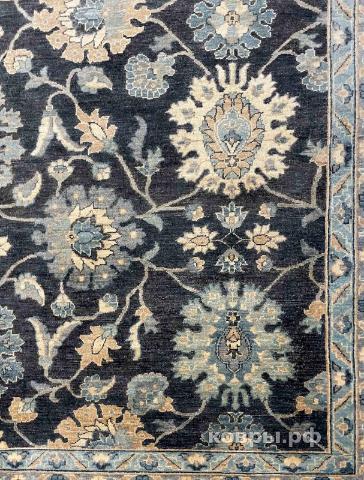 ковер ручной работы Шелковый Афганский ковер ручной работы Сhoubi (Чуби) 7.8x5 — фото 3