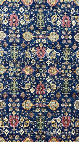 ковер ручной работы Шелковый Афганский ковер ручной работы Sultani (Султани) 4.24x2.93 — фото 2