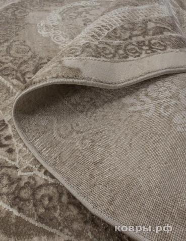 ковер KARMEN HALI ARMINA 03707A BROWN / BROWN Круг — фото 2